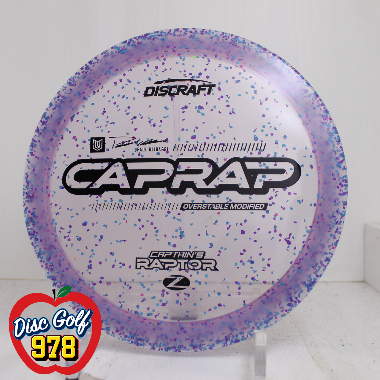 Discraft Captain's Raptor 2026 Z Confetti - Paul Ulibarri