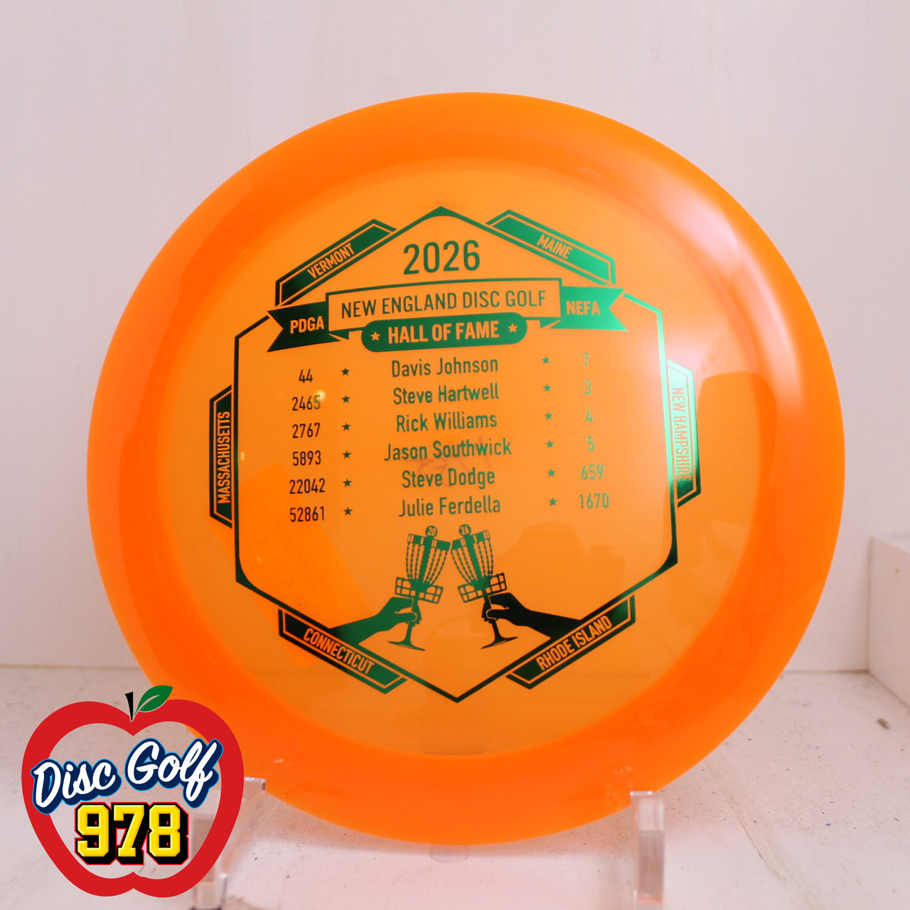 Innova Destroyer Champion 2026 NEFA Hall of Fame