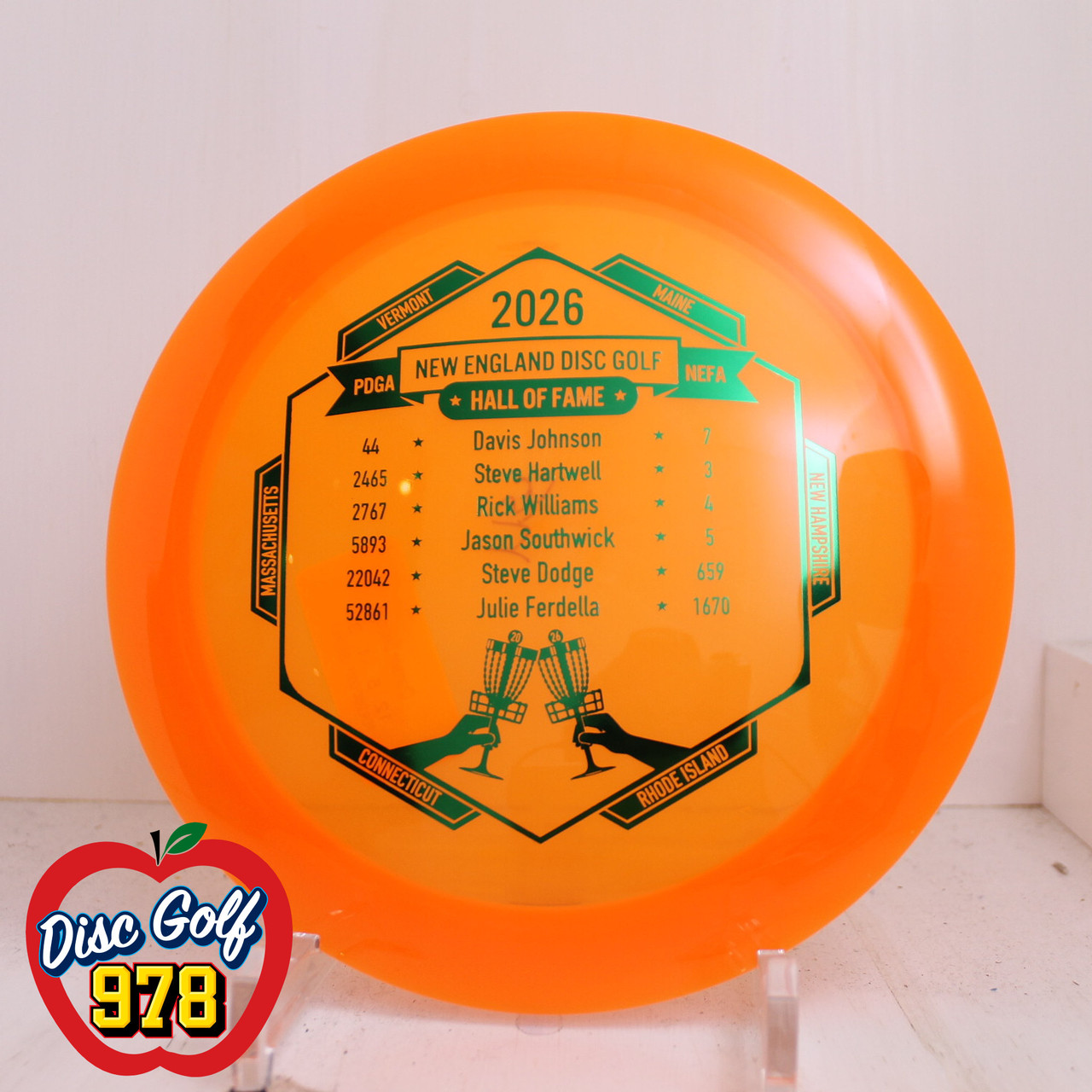 Innova Destroyer Champion 2026 NEFA Hall of Fame