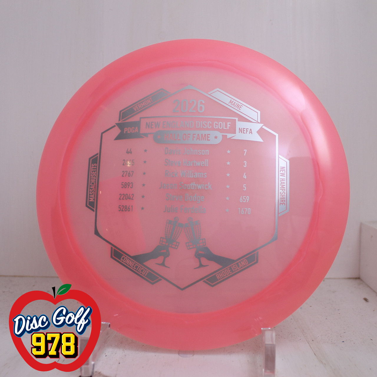 Innova Destroyer Champion 2026 NEFA Hall of Fame