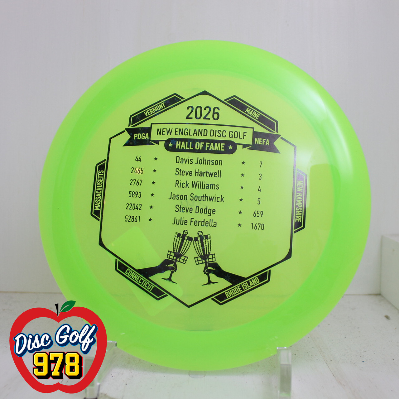 Innova Destroyer Champion 2026 NEFA Hall of Fame