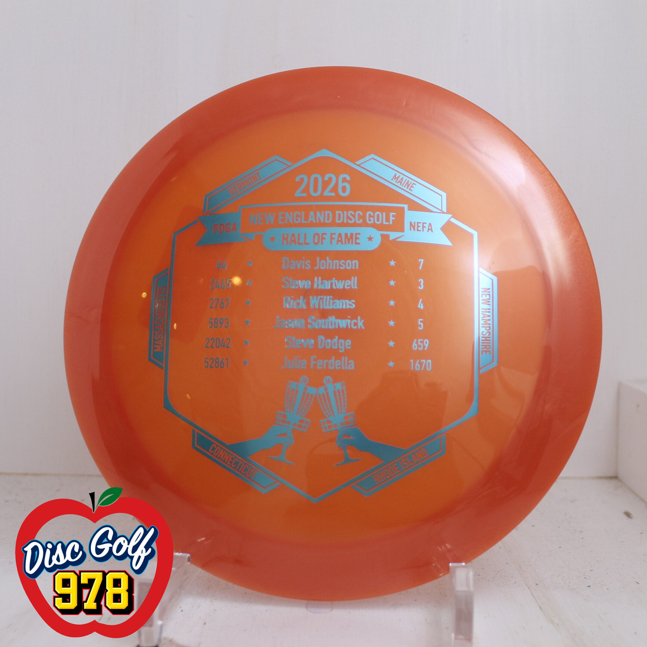 Innova Wraith Luster Champion 2026 NEFA Hall of Fame