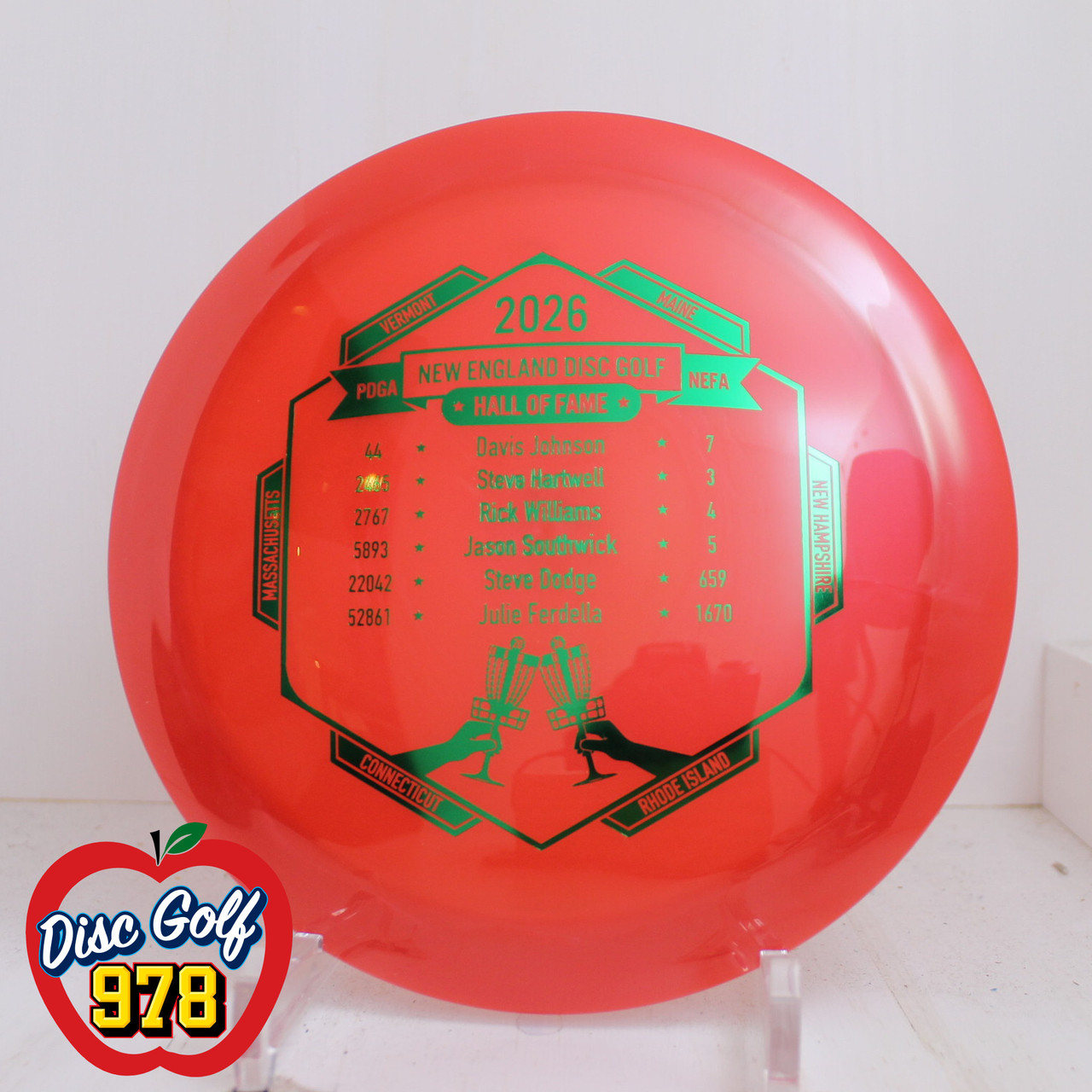 Innova Wraith Luster Champion 2026 NEFA Hall of Fame