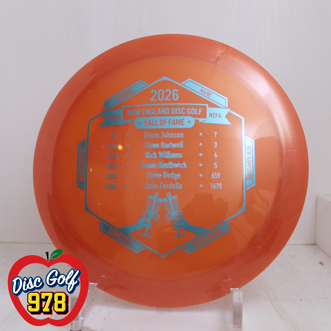 Innova Wraith Luster Champion 2026 NEFA Hall of Fame