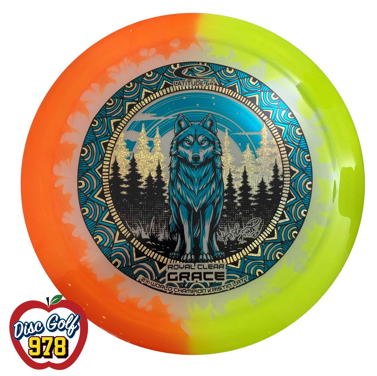 Latitude 64 Grace Clear 2026 Kristin Latt - CM Dyes 174.5g Orange/Yellow