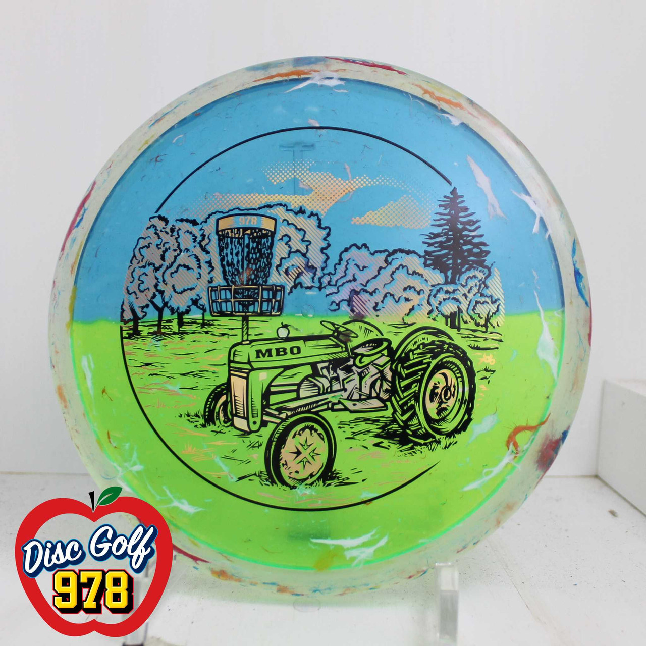 Discraft Jawbreaker FLX Zone - MBO Tractor - CM Dyes 172.4g Blue/Green