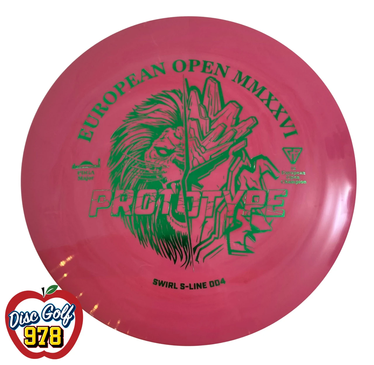 Discmania DD4 Swirl S-Line Prototype (EO2026 Fundraiser)