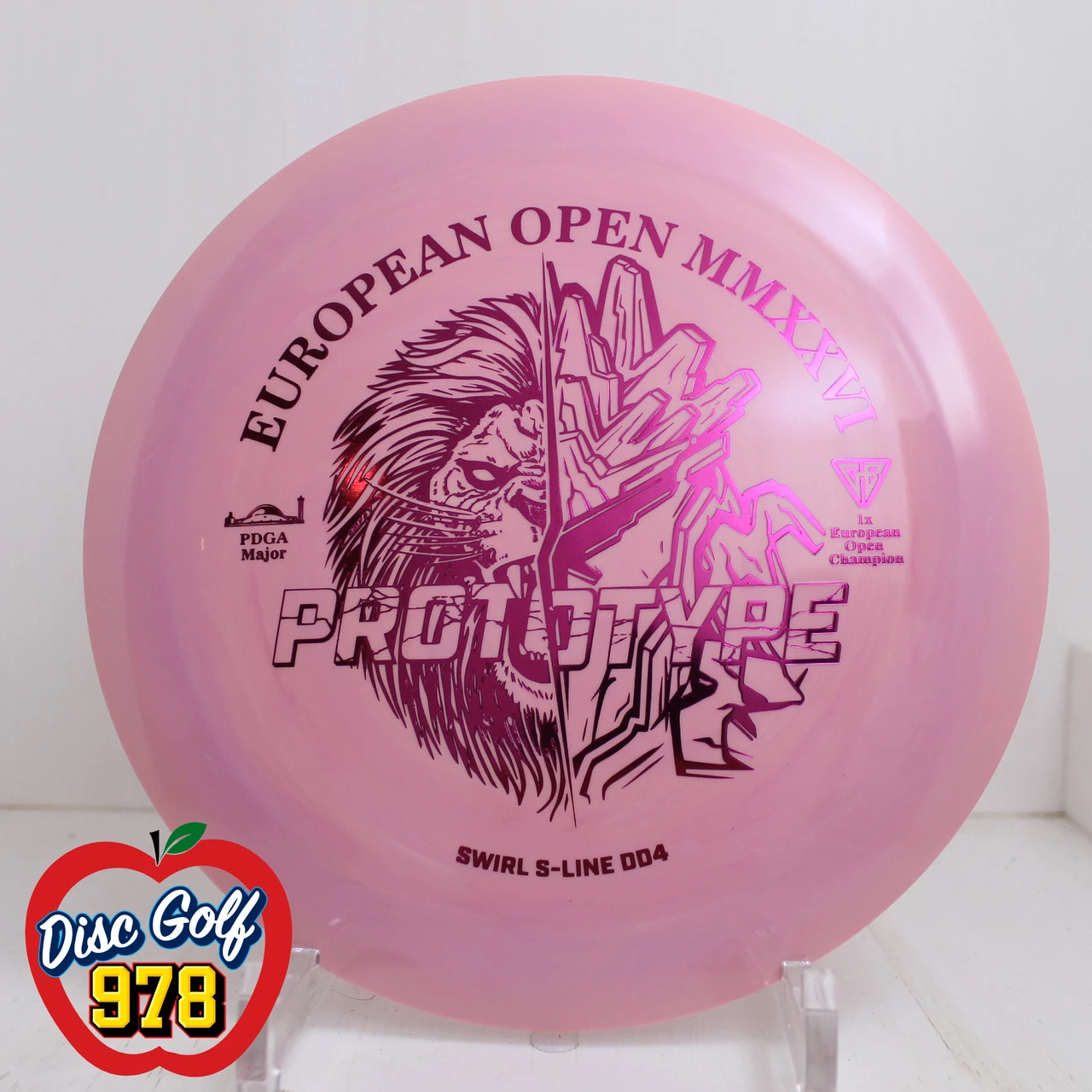 Discmania DD4 Swirl S-Line Prototype (EO2026 Fundraiser)