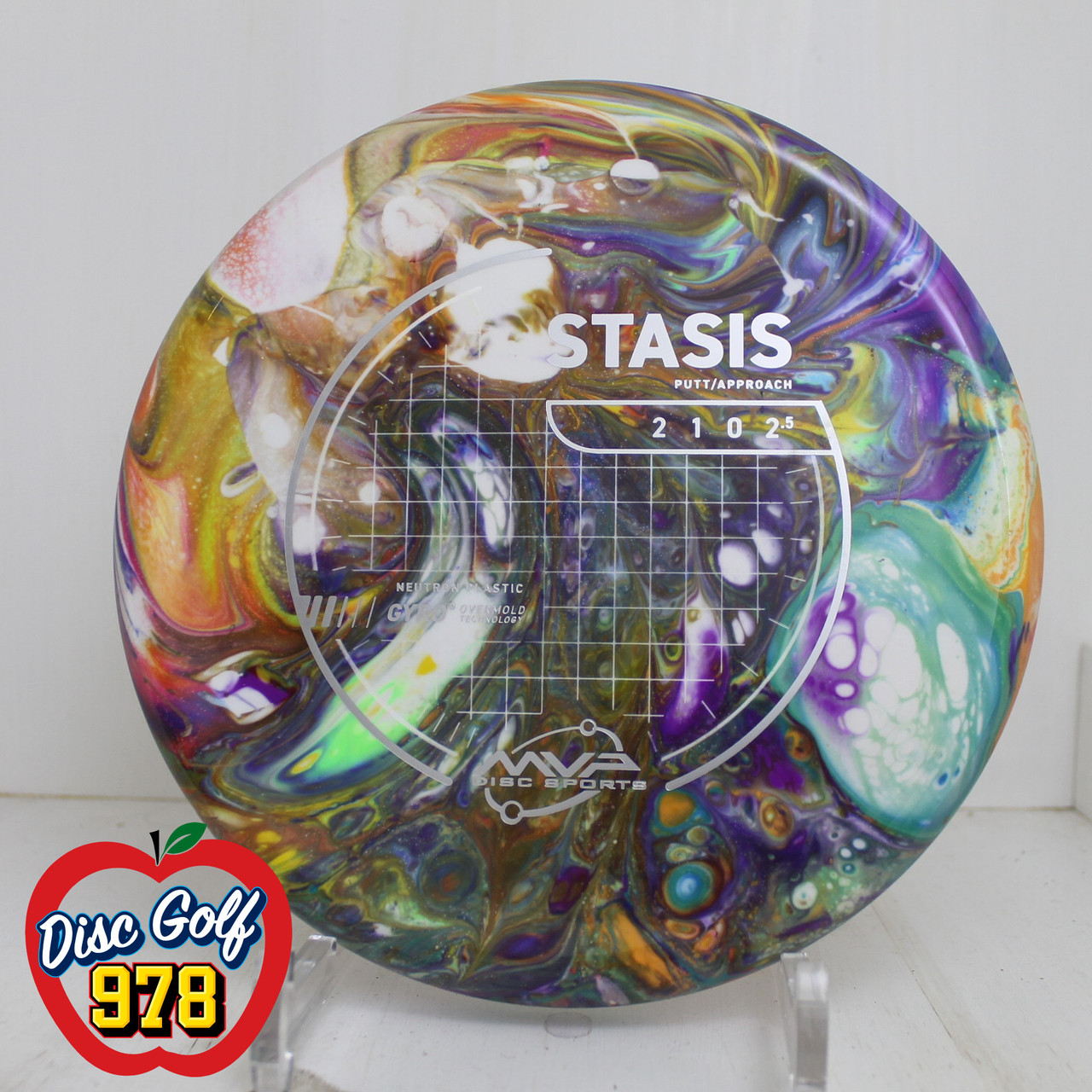 Disc Dragon MVP Stasis Neutron 174.0g Multicolor Full Dye