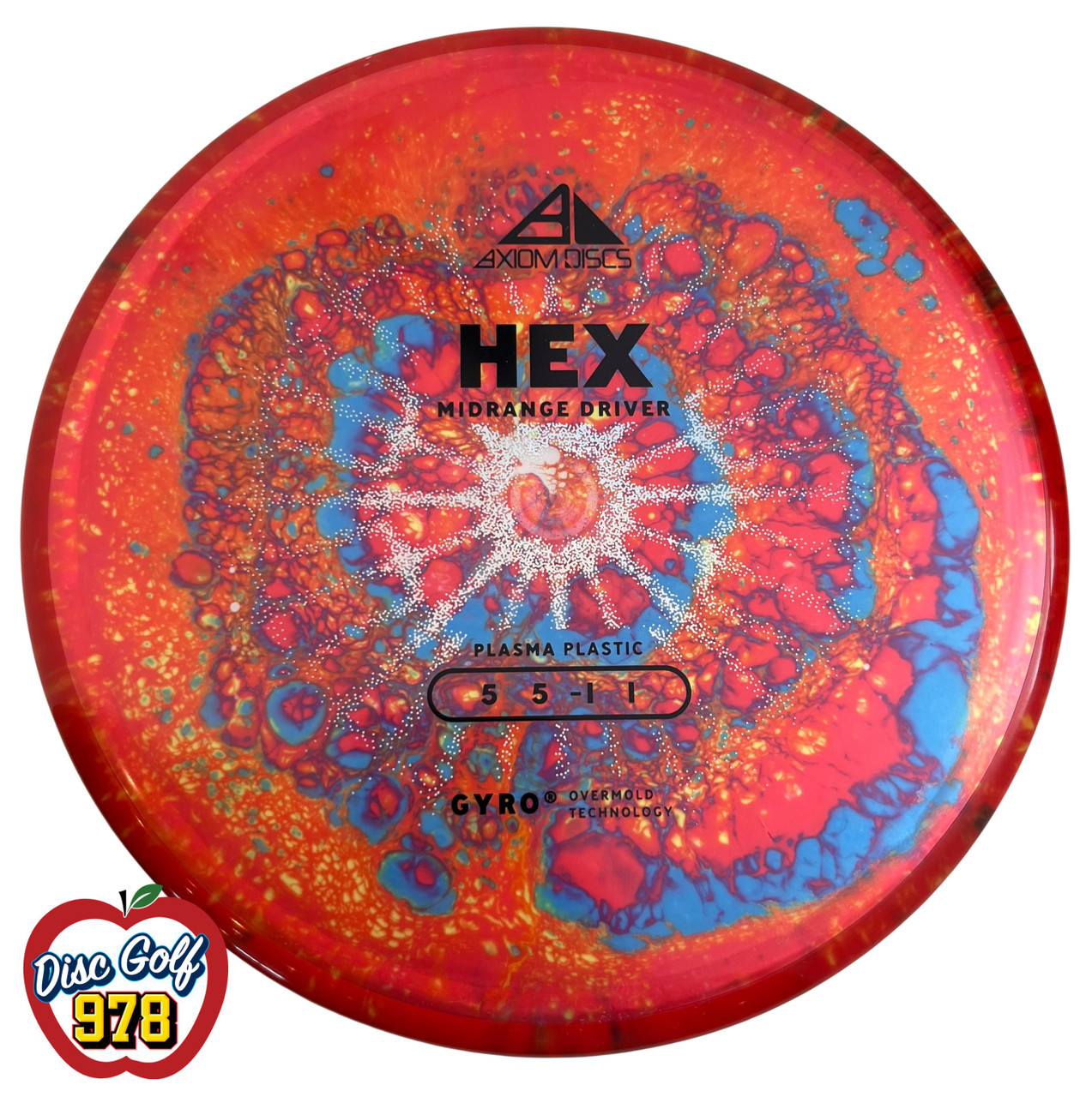 Axiom Hex Plasma PLC JAMs 175.1g Red/Orage/Blue