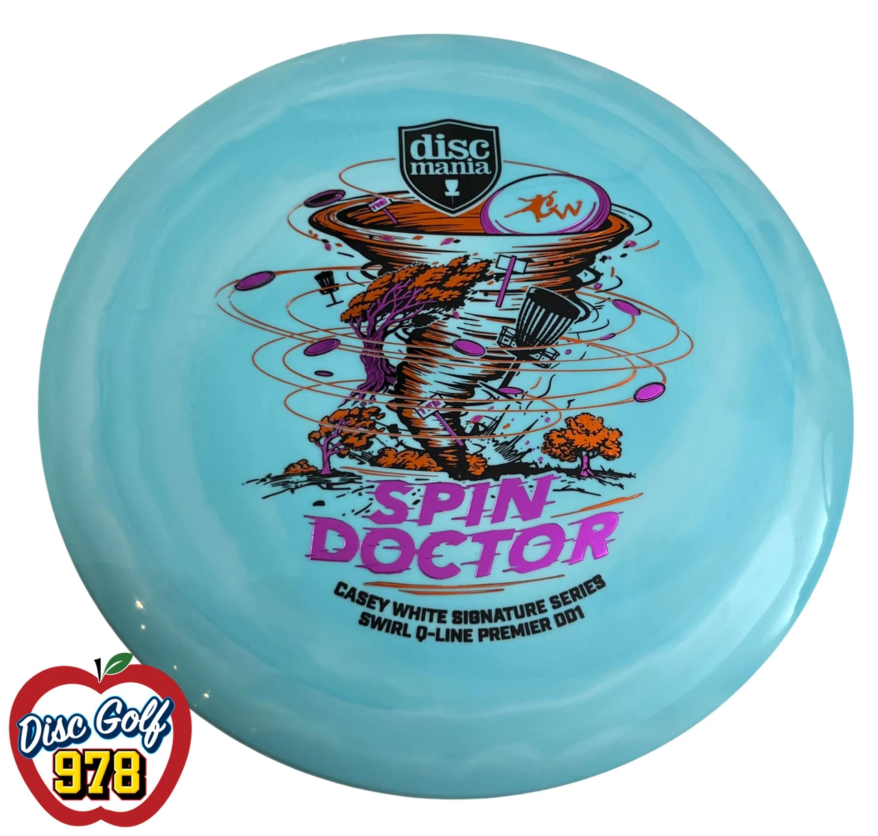 Discmania DD1 Swirl Q-Line Premier - Spin Doctor - Casey White 2026