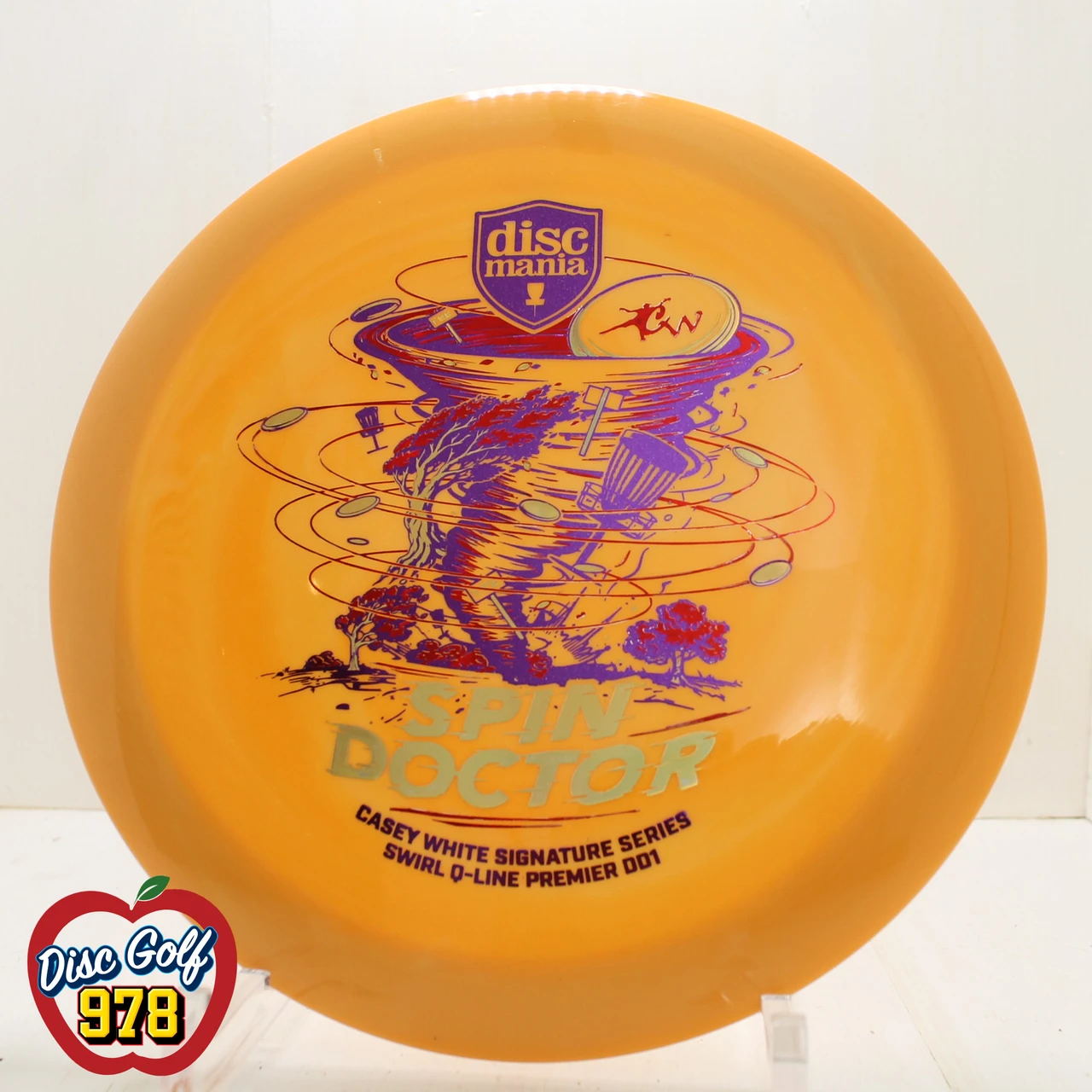 Discmania DD1 Swirl Q-Line Premier - Spin Doctor - Casey White 2026