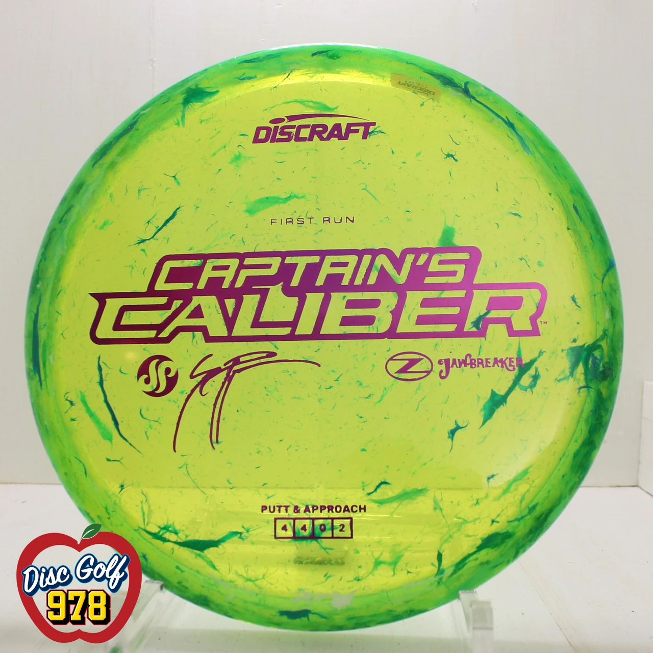Discraft Captain's Caliber Z Jawbreaker First Run - Seppo Paju