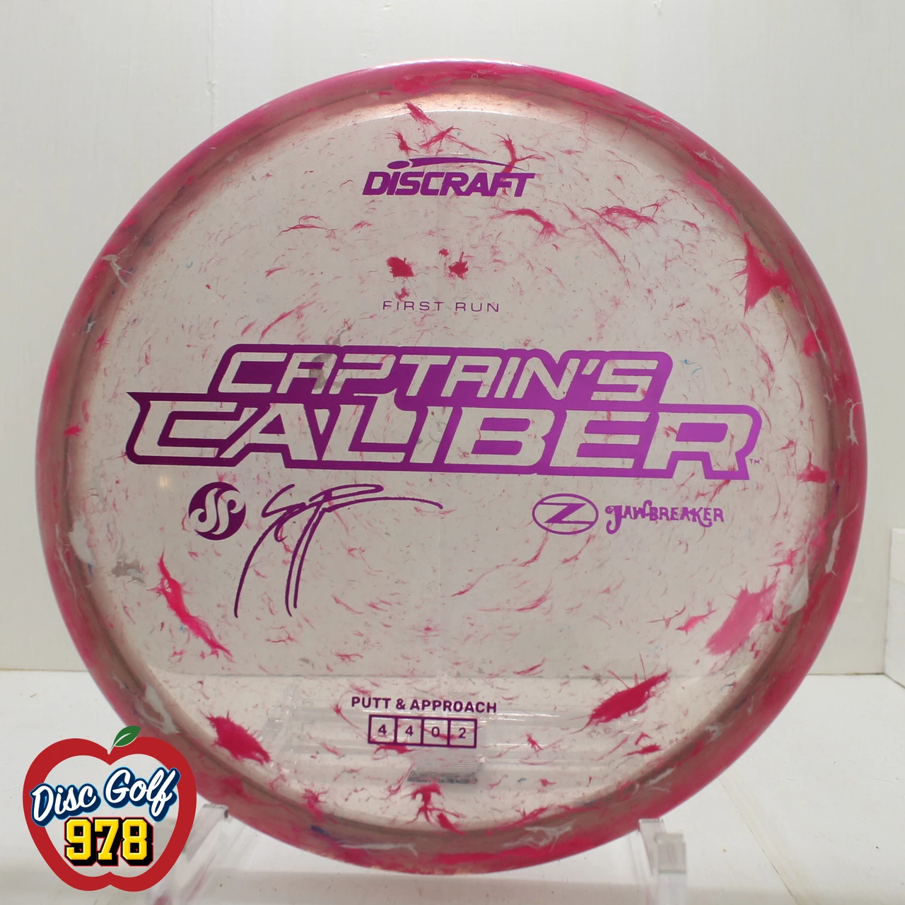 Discraft Captain's Caliber Z Jawbreaker First Run - Seppo Paju