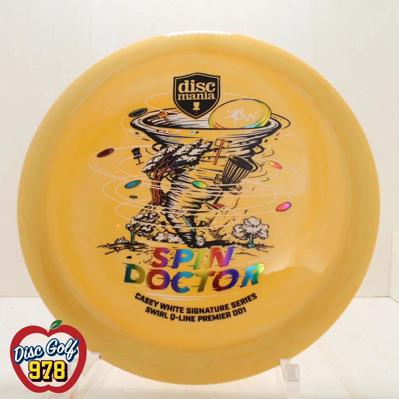 Discmania DD1 Swirl Q-Line Premier - Spin Doctor - Casey White 2026