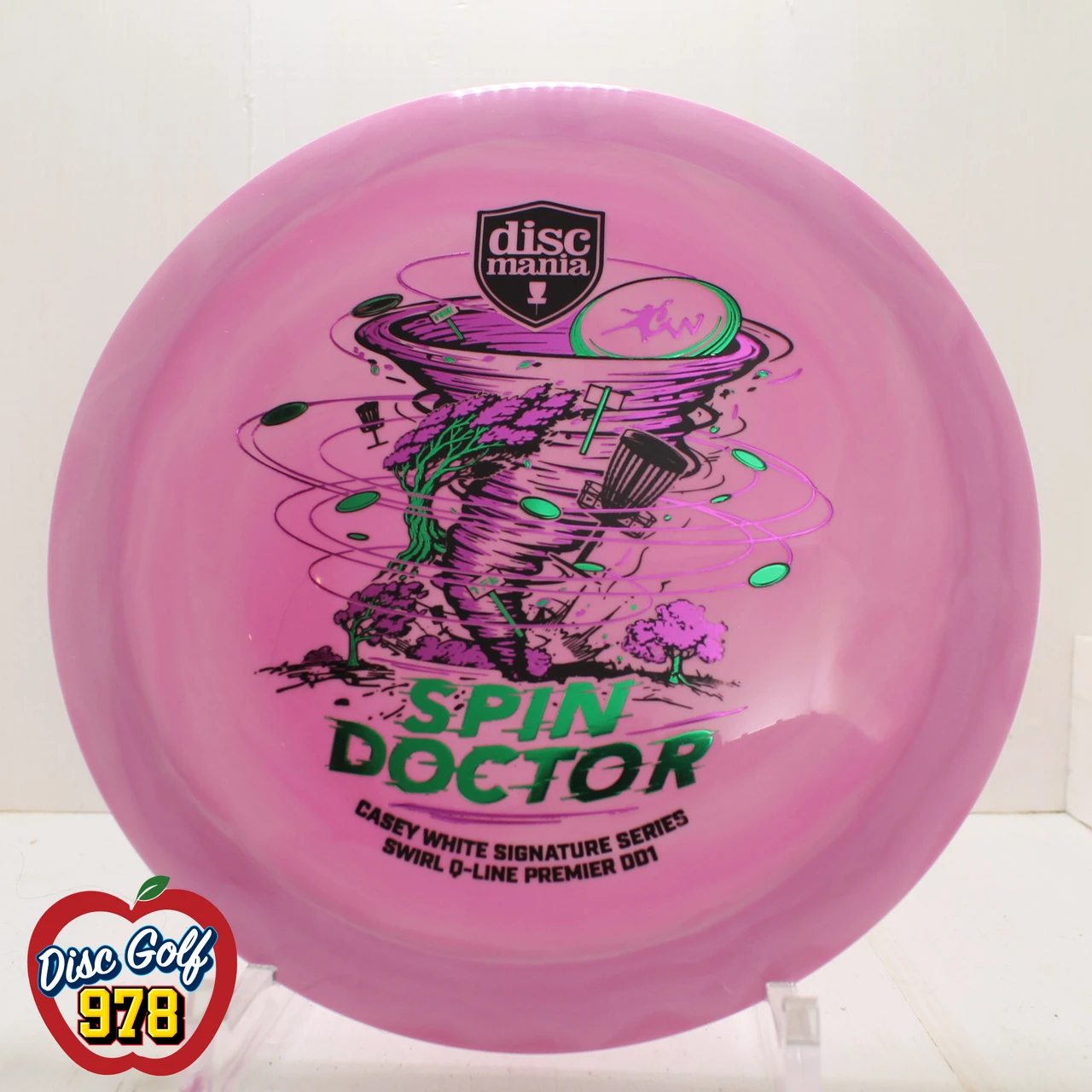Discmania DD1 Swirl Q-Line Premier - Spin Doctor - Casey White 2026