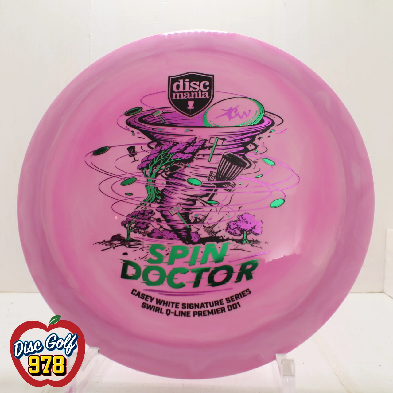 Discmania DD1 Swirl Q-Line Premier - Spin Doctor - Casey White 2026