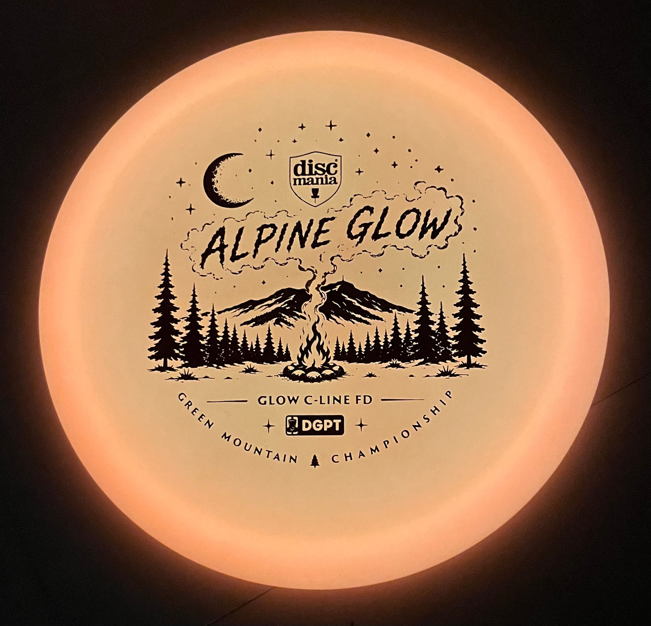Discmania FD Glow C-Line - Alpine Glow GMC Fundraiser