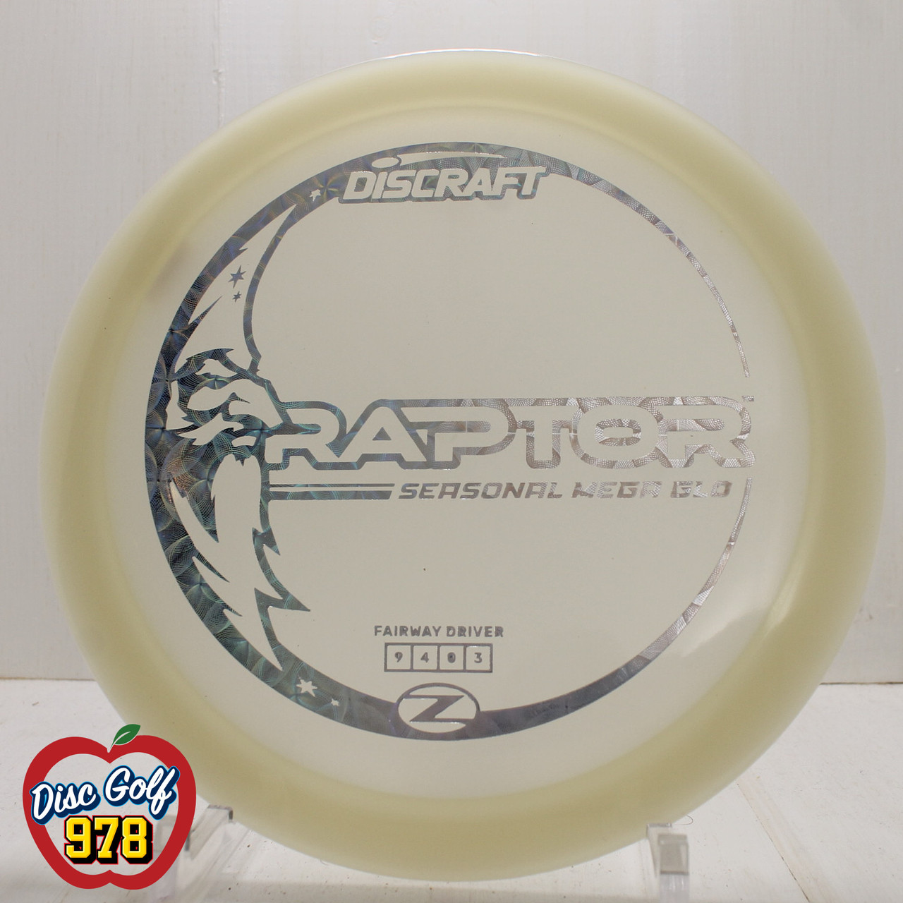 Discraft Raptor Seasonal Mega Glo