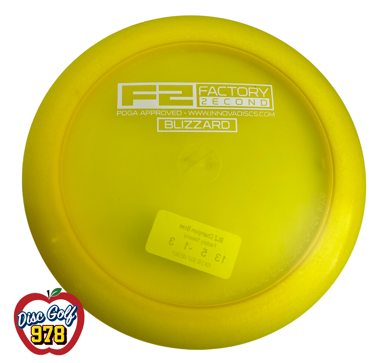Innova Boss Blizzard Champion Factory Second