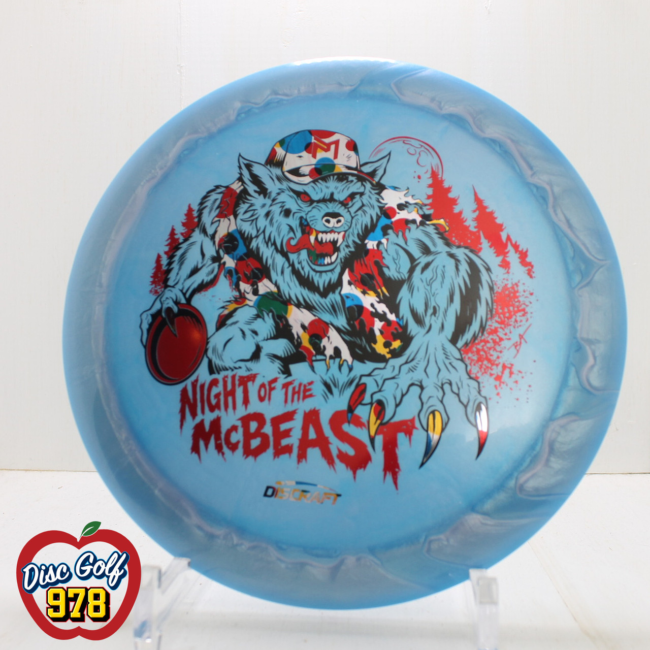 Discraft Ares Big Z Colorshift - Night of the McBeast LE