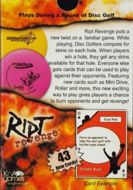 Ript Revenge Card Game
