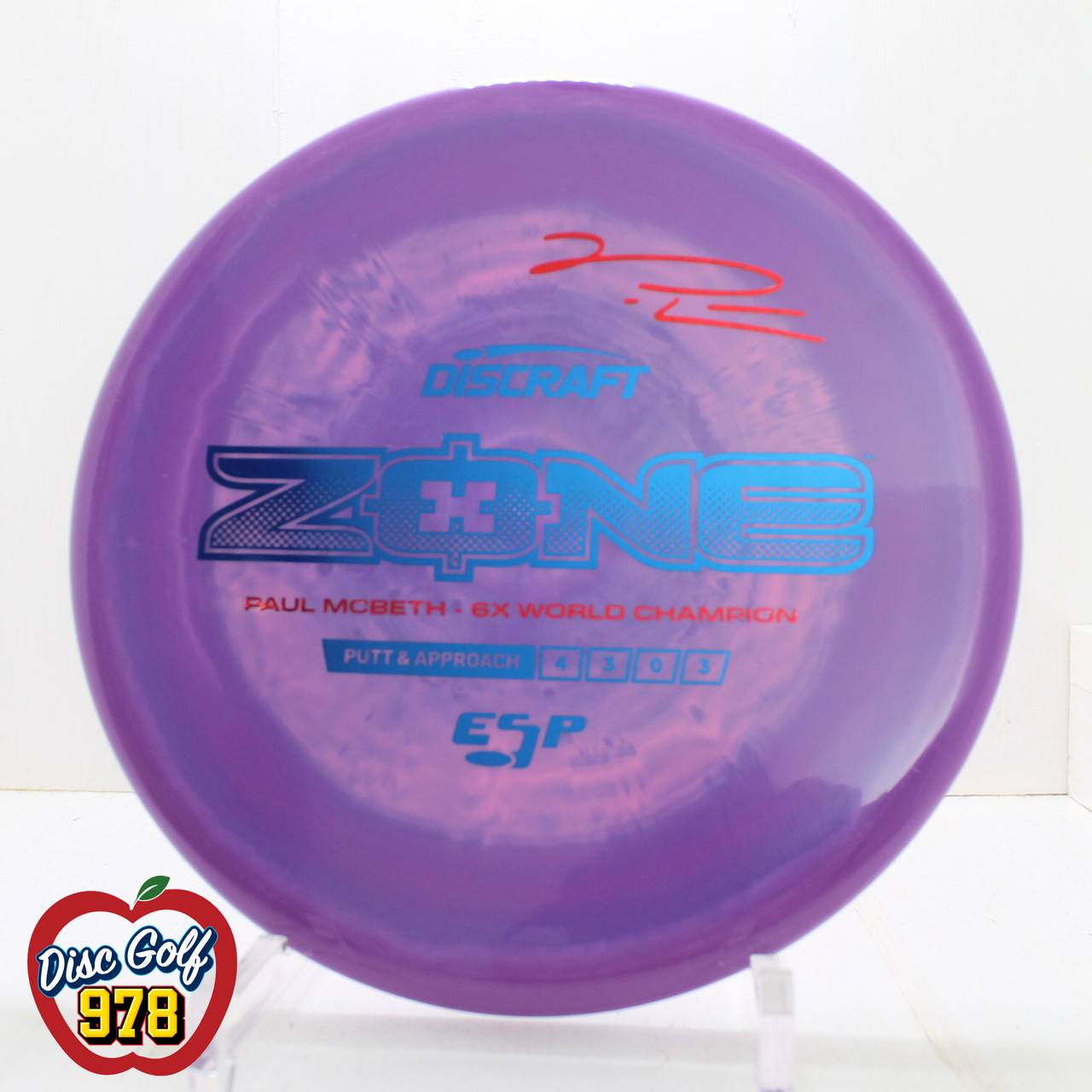 Discraft Zone ESP Refresh - Paul McBeth 6X