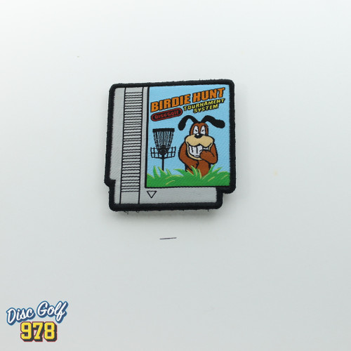Disc Golf Patch "Birdie Hunt" Velcro backed