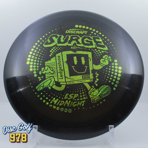 Discraft Surge Midnight ESP Ledgestone 2023 Black-Green 176.1g Discraft Surge Midnight ESP Ledgestone 2023 Black-Green 176.1g