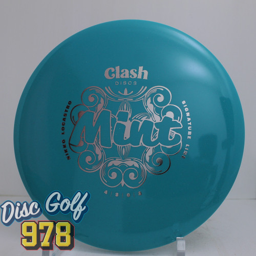 Clash Discs Mint Steady Nikko Locastro Teal-Silver A 175.8g Clash Discs Mint Steady Nikko Locastro Teal-Silver A 175.8g