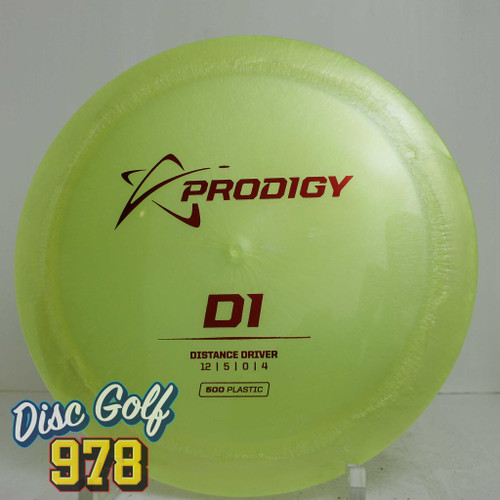 Prodigy D1 500 Yellow Red 174.0g