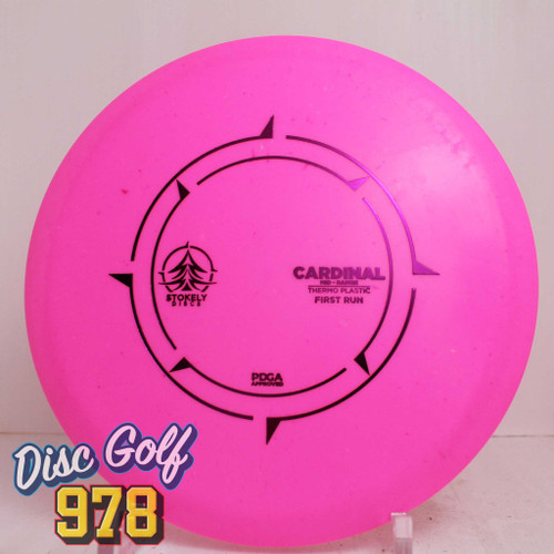 Stokely Discs Cardinal Thermo First Run Pink Purple A 176.9g Stokely Discs Cardinal Thermo First Run Pink Purple A 176.9g