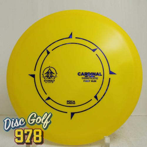 Stokely Discs Cardinal Thermo First Run Yellow Blue C 176.9g Stokely Discs Cardinal Thermo First Run Yellow Blue C 176.9g
