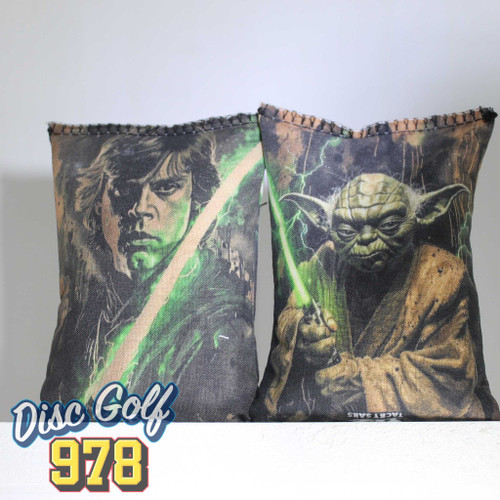 Tacky Saks Medium Dry Bag Yoda/Luke Skywalker