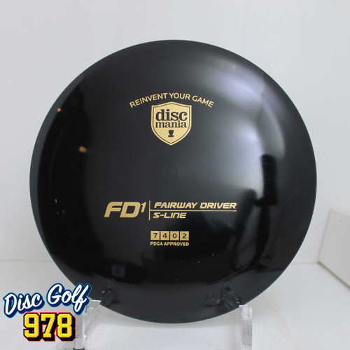 Discmania FD1 S-Line Black-Gold 173.4g