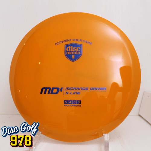Discmania MD4 S-Line Orange Silver 179.8g