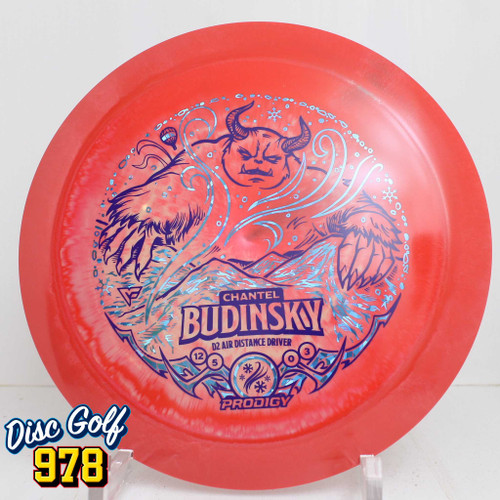 Prodigy D2 Air Spectrum Chantel Budinsky 2025 Signature Series 160.0g Red