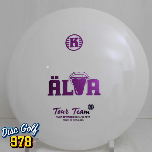 Kastaplast Alva K1 Hard Clay Edwards 2025 Tour Series 175.2g White