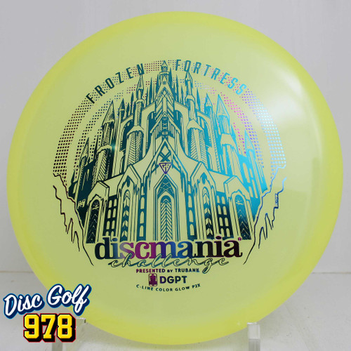 Discmania P2x Glow C-Line Discmania Challenge Fundraiser 176.7g Yellow