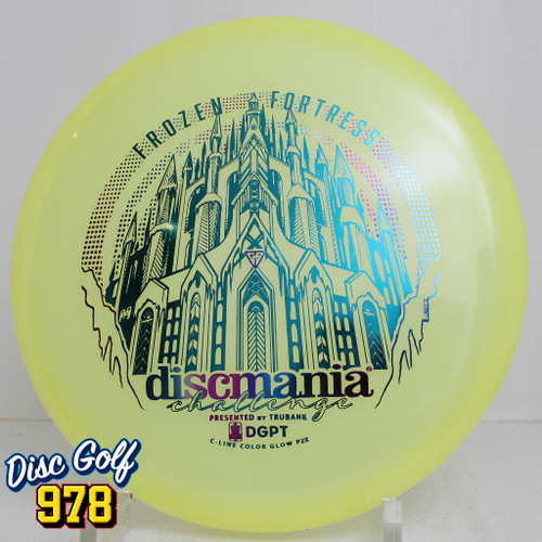 Discmania P2x Glow C-Line Discmania Challenge Fundraiser 175.6g Yellow