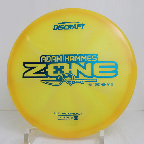Discraft Zone Z Swirl Adam Hammes 2025 Tour Series 175.3g Yellow