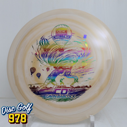 Discmania CD1 Swirl S-Line Gavin Babcock x Discmania Challenge 173.5g Sandy B