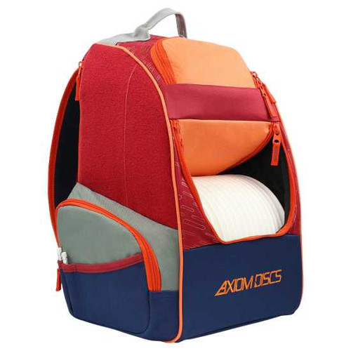 Axiom Backpack Shuttle with Velcro Orange/Ruby