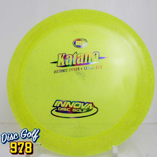 Innova Katana Metal Flake Champion 175.1g Neon Yellow Innova Katana Metal Flake Champion 175.1g Neon Yellow