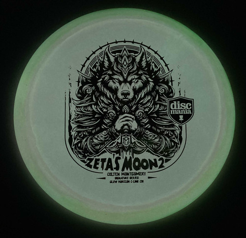 Discmania CD1 Glow Horizon C-Line Zeta's Moon 2 - Colten Montgomery 176.2g Greenish-Purple A