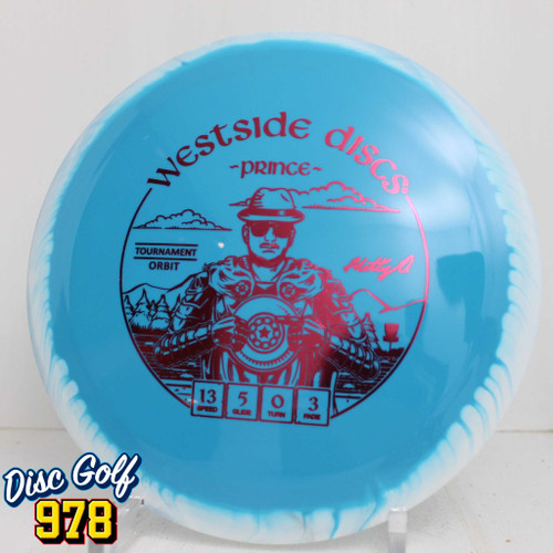 Westside Prince Tournament Orbit Matty O 175.2g White-Blue B Westside Prince Tournament Orbit Matty O 175.2g White-Blue B