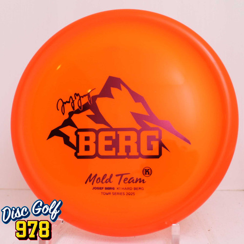 Kastaplast Berg K1 Hard Josef Berg 175.8g Neon Orange