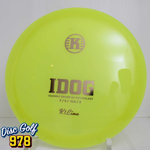 Kastaplast Idog K1 172.2g Neon Yellow B