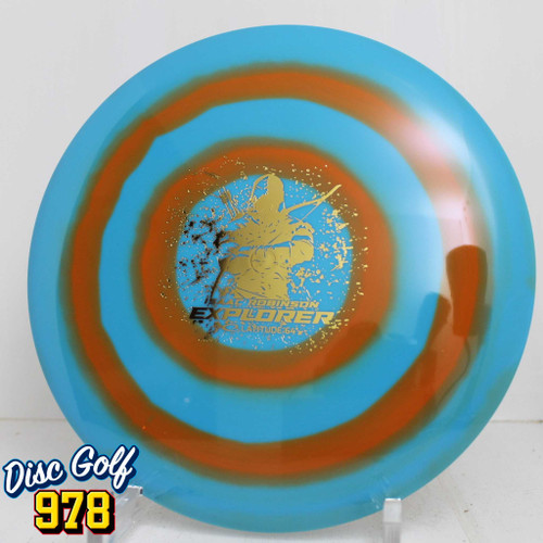 Latitude 64 Explorer Gold Bullseye Isaac Robinson 176.0g Teal/Orange A