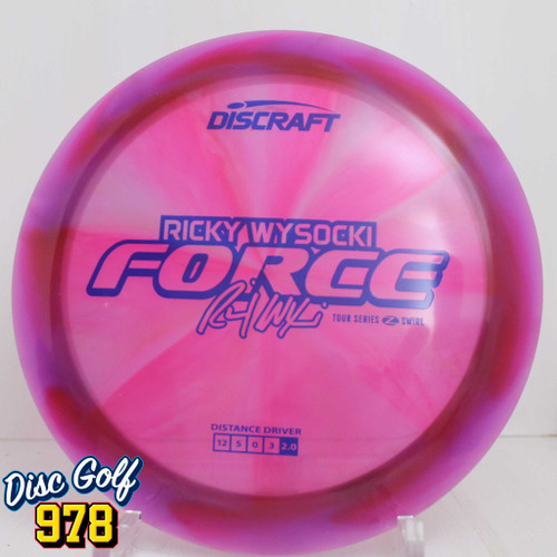 Discraft Force Z Swirl Ricky Wysocki 2025 Tour Series 177.7g